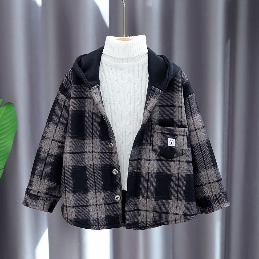 Kurtka koszulowa chłopięca z k – Flannel Shirt Lined recenzja i cena
