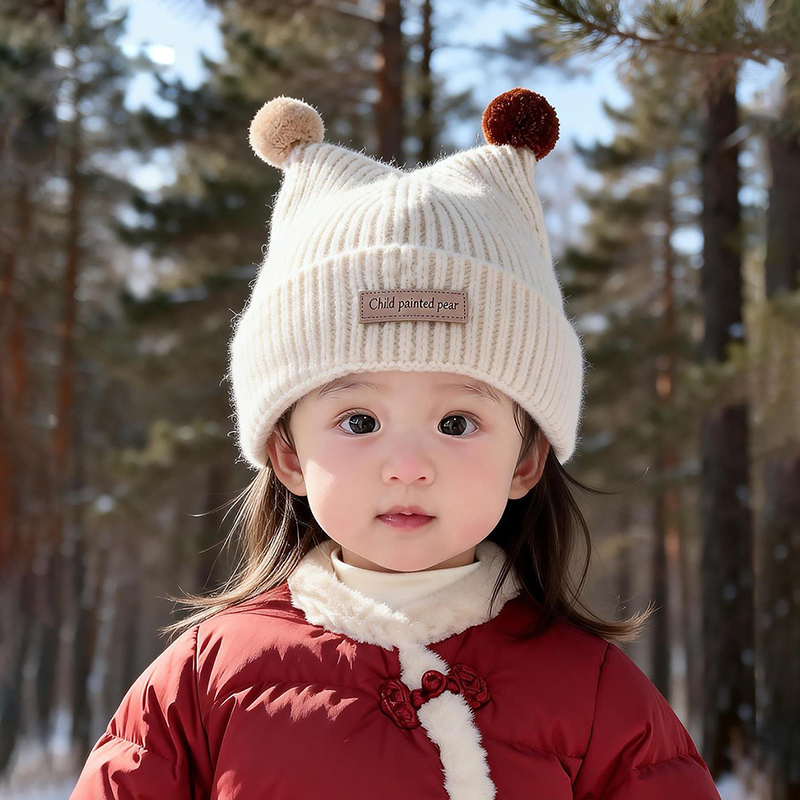 Czapka dziergana dla dziecka 1 – Knit Beanie Hat Warm recenzja i cena