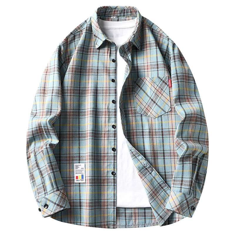Męskie koszule flanelowe w kra – Flannel Shirt Lined recenzja i cena