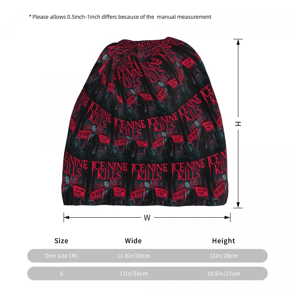 Ice Nine Kills The Silver Scre – Knit Beanie Hat Warm recenzja i cena